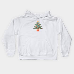 Arbol de Navidad de Ositos Kids Hoodie